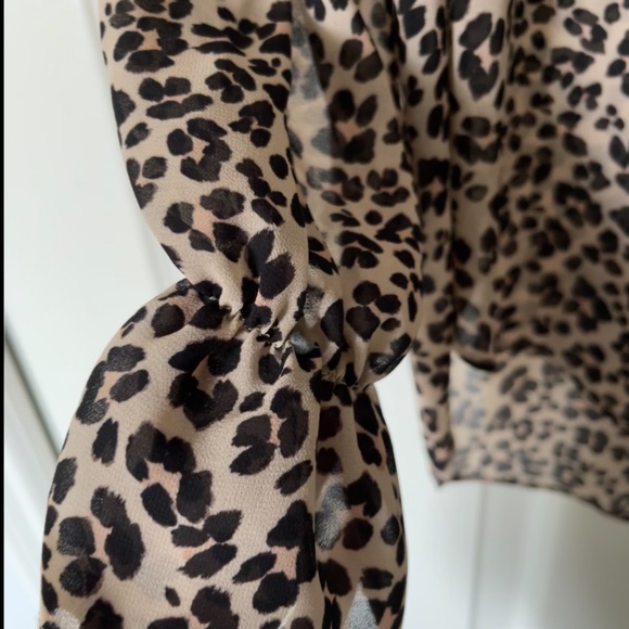 Cheetah Print Blouse - Picture 7 of 7